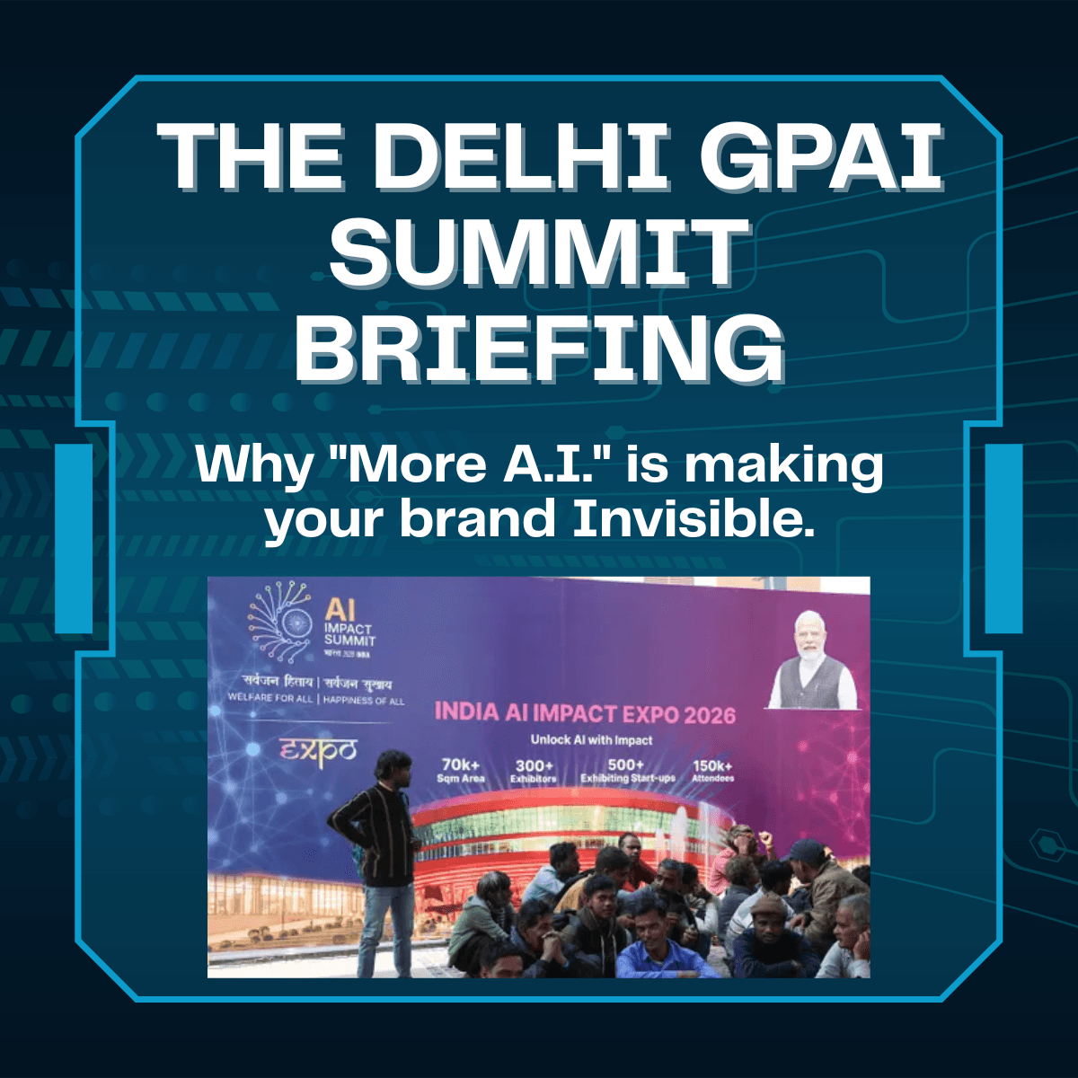 Delhi GPAI Summit 2026: The Era of Infinite Sameness and the Future of AI Branding Strategy