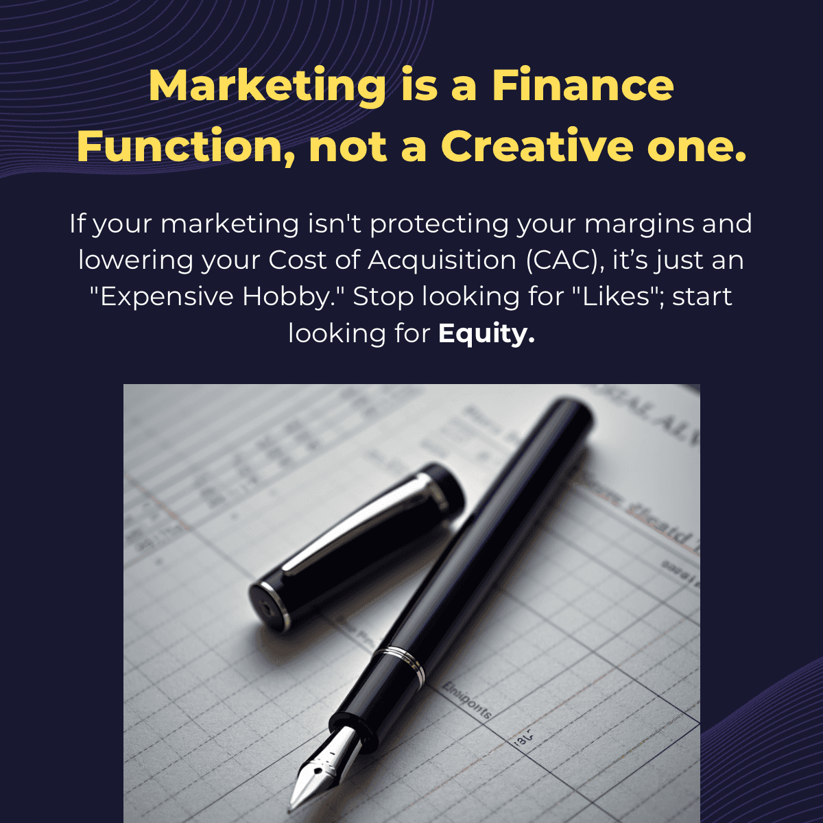 Why Marketing is a Finance Function: How to Reduce CAC with a Fractional CMO (India Guide)