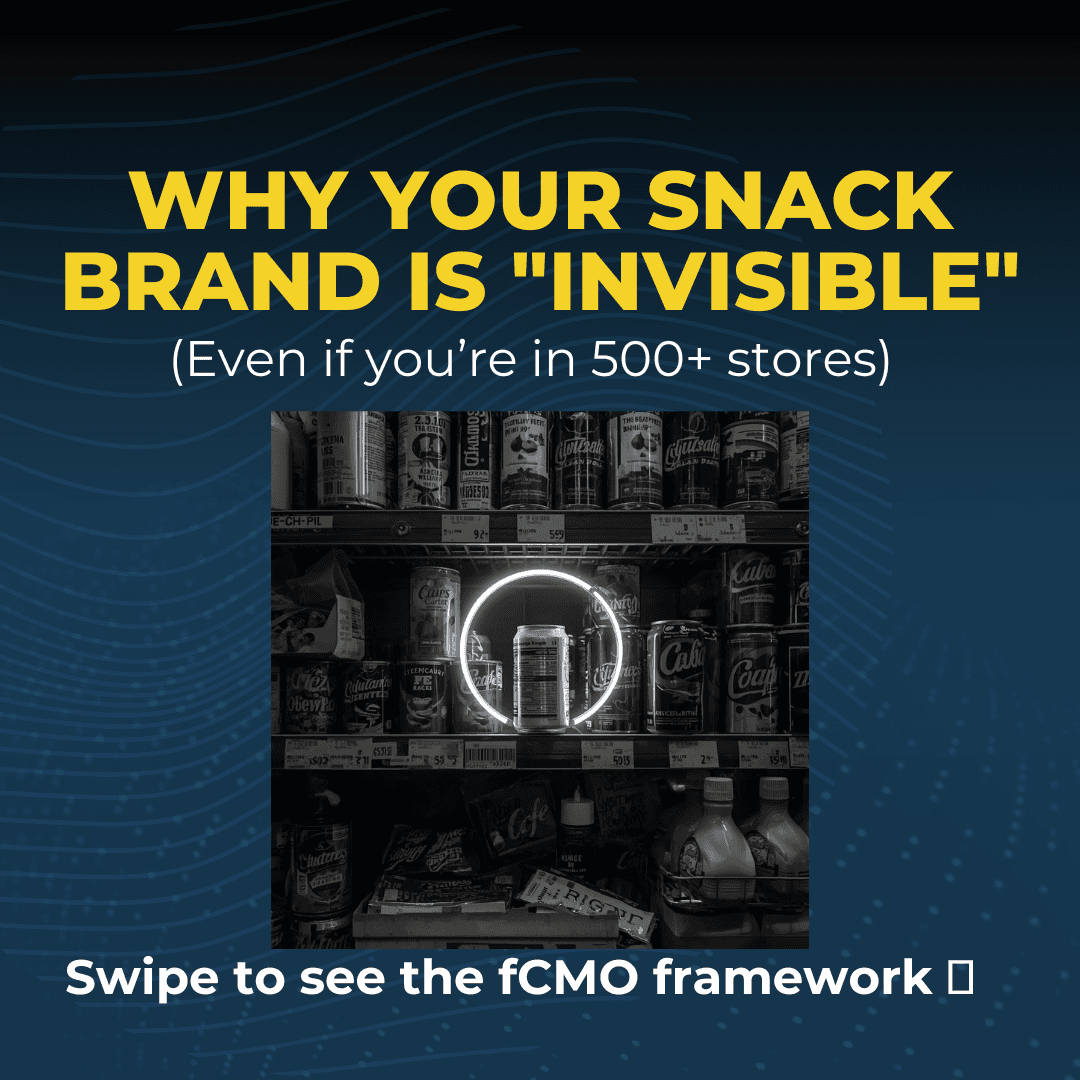 Why Most Snack Brands Stay Invisible (And How Positioning Fixes It)