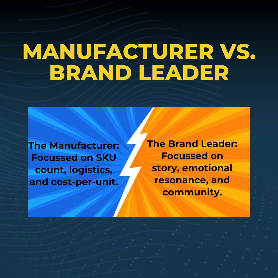 Manufacturer vs brand leader